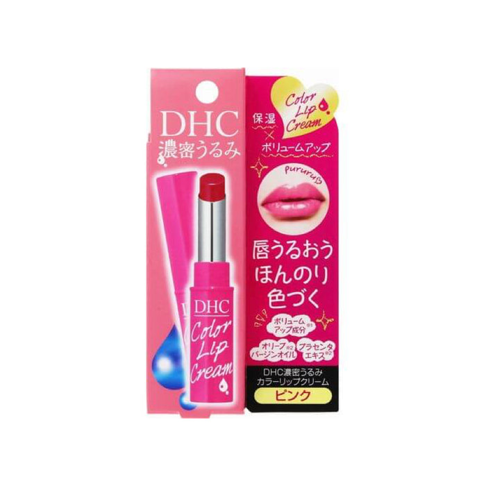 DHC 濃密保濕潤色唇膏 桃紅色 DHC Rich Moisture Color Lip Cream - Pink 1.5g